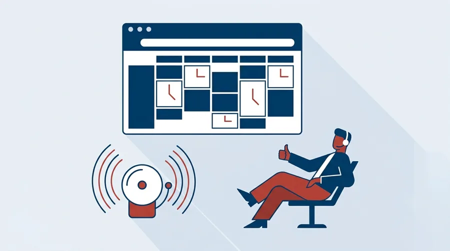 Illustration: setting bell schedules from a browser