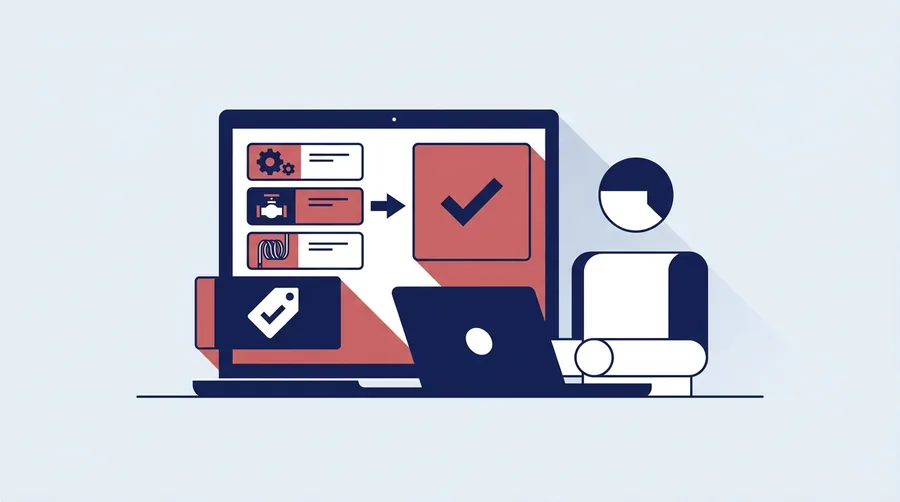 Illustration: configuring a system online with instant pricing
