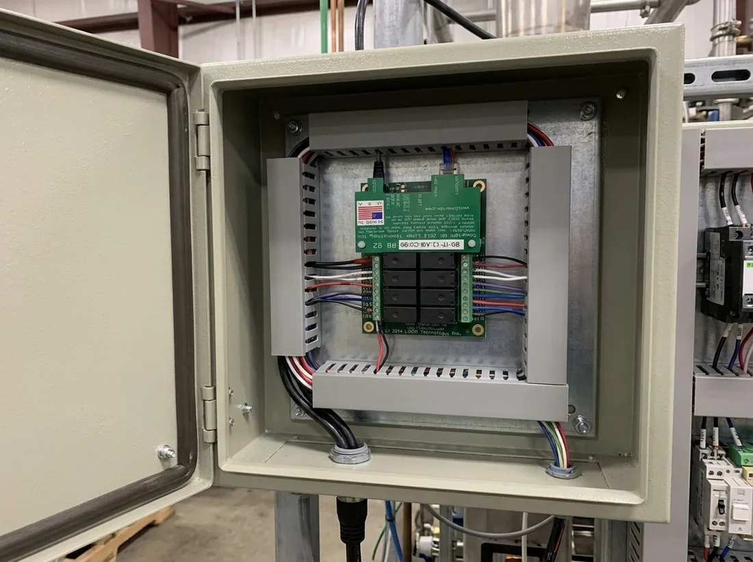 FARGO web relay control switching equipment remotely