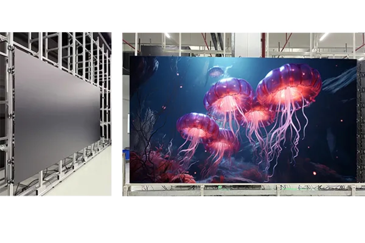 All-in-one full color LED display panel