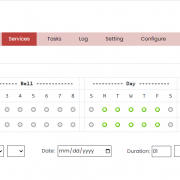 Netbell-Ultra 300 Bell Scheduler page Netbell-Ultra 300 Bell Scheduler Page