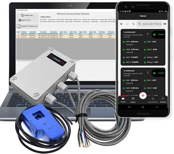 iTrixx WFMN-C WiFi Machine Hour Meter with Current Sensor