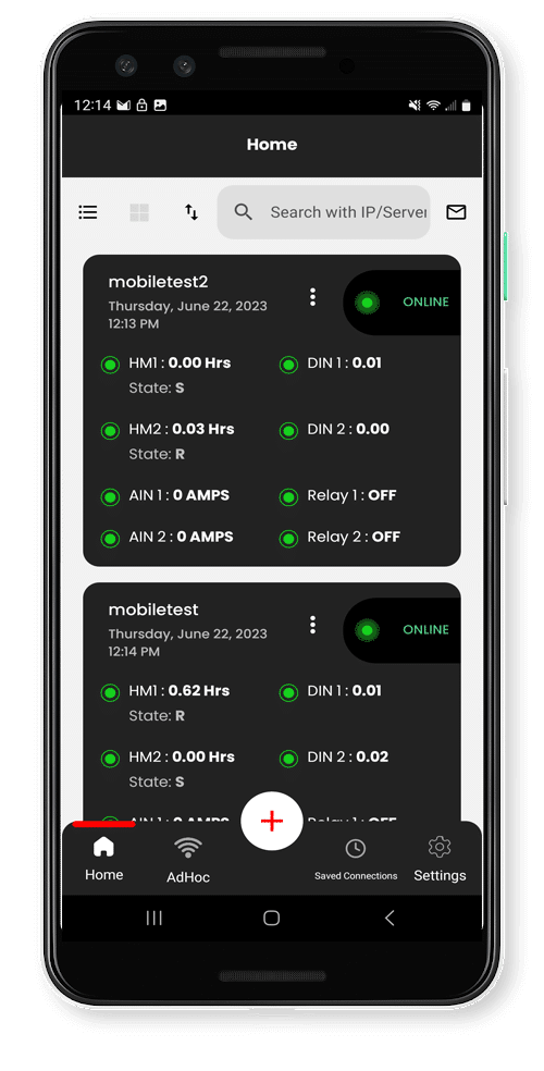 iTrixx Wireless Equipment Hour Meter Equipment Runtime Meter Mobile App Industrial Hour Meter