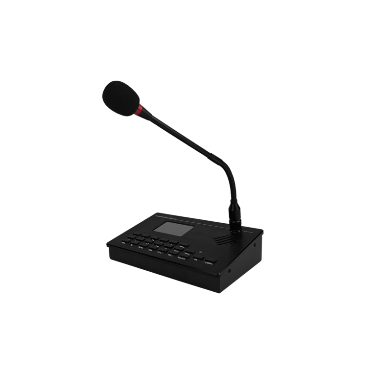 Netbell-MIC-813 IP Call Station with Gooseneck Microphone - Web-Based ...